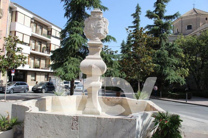 fuente sin agua ronda de san francisco