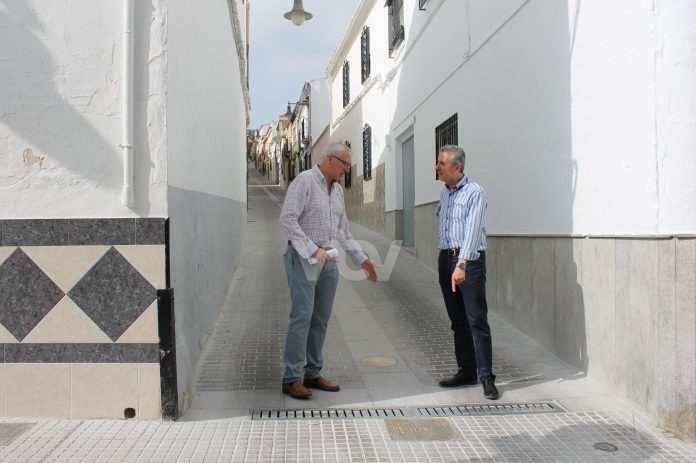 Juan Pérez y José Cantizani en calle Olmedo (1)