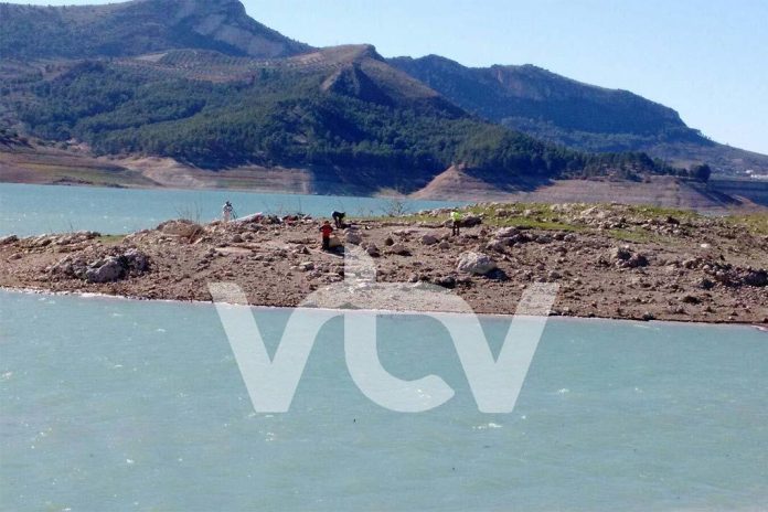 pantano de iznájar sequía