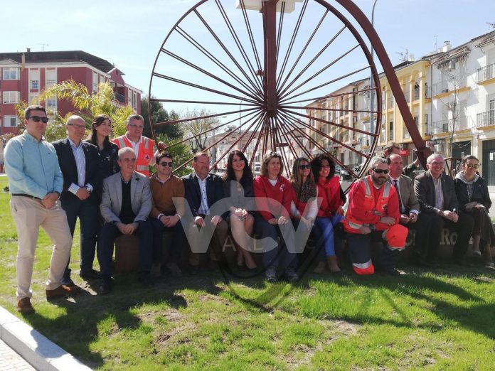inauguración Jardines de la Cruz Roja