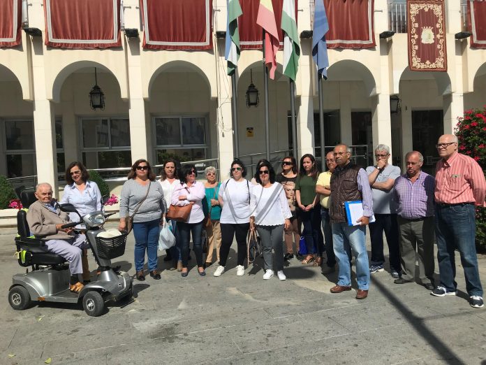 manifestación vecinos quiebracarretas
