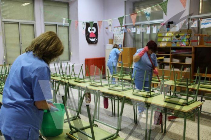 limpieza colegios