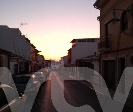 calle sin luz