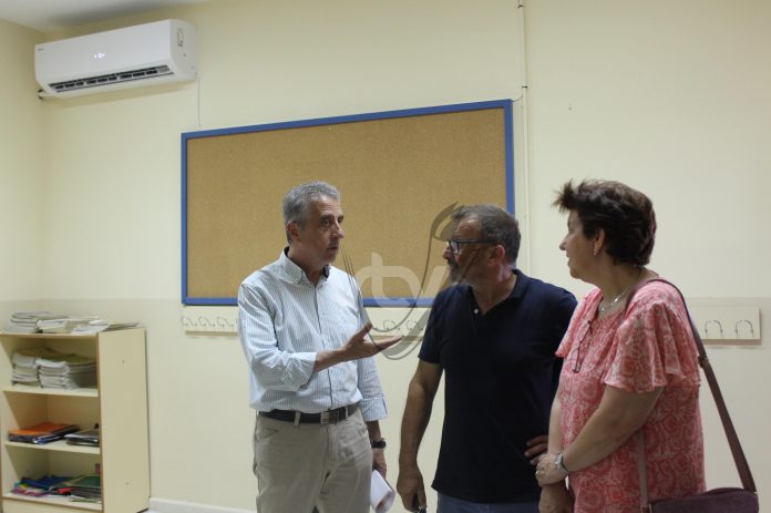 climatización colegio las navas