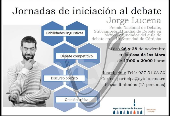 Cartel Jornadas de Iniciación al Debate