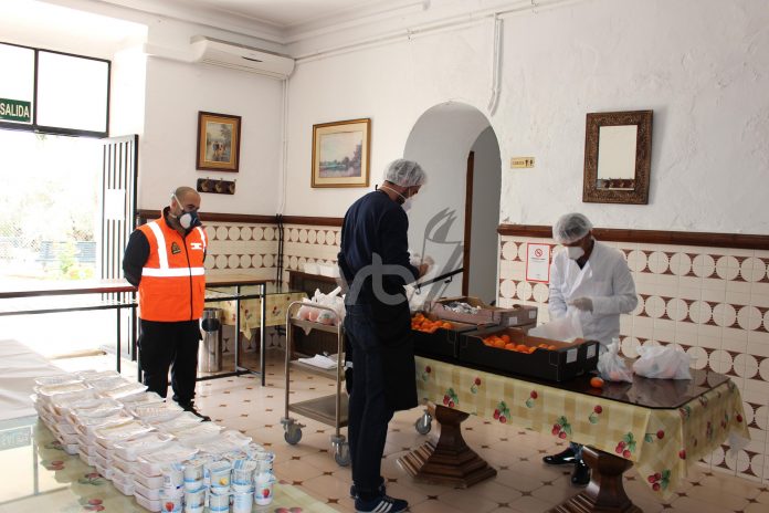 comedor social corona