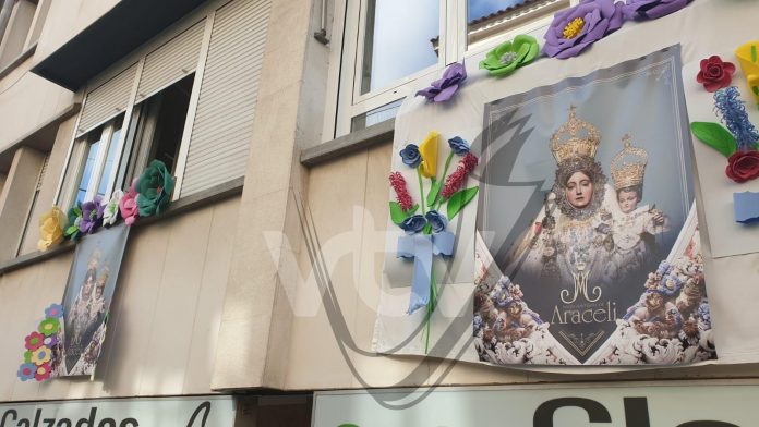 colgaduras virgen