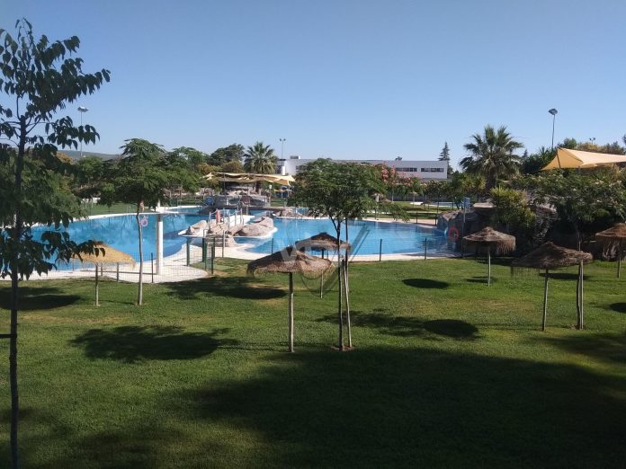 Aspecto de la piscina de verano