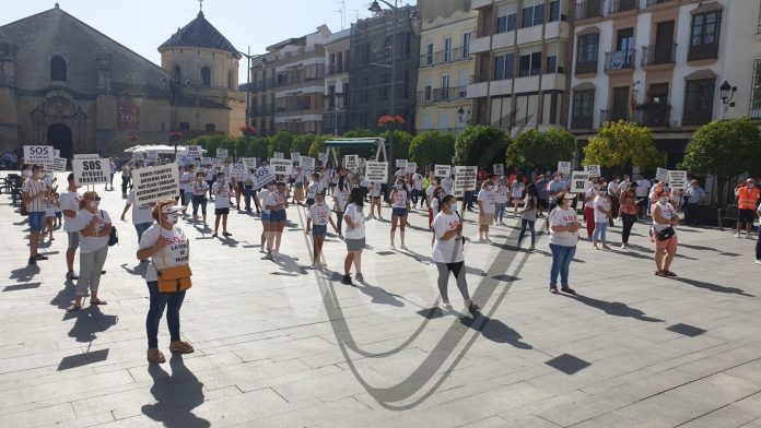 feriantes manifestación