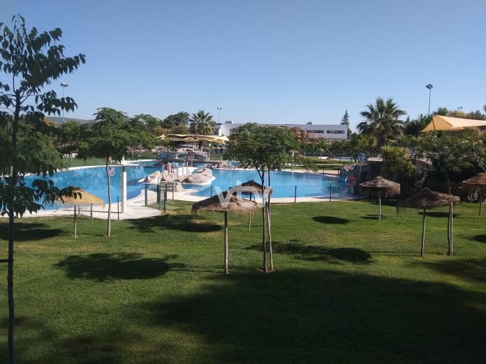 Aspecto de la piscina de verano