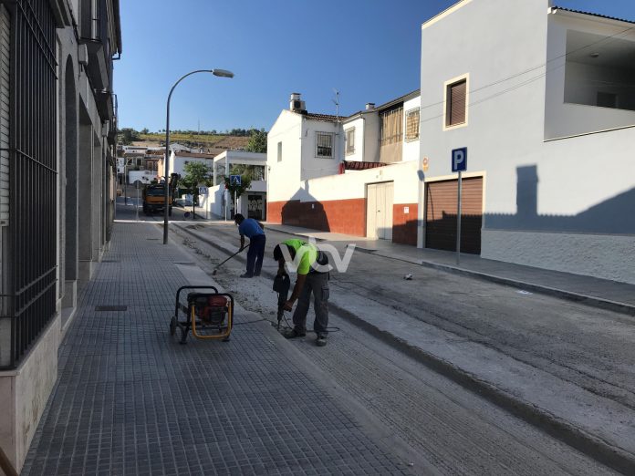 plan asfalto calle benamejí