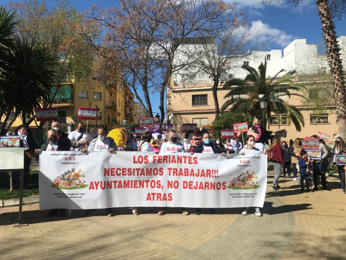 feriantes paseo de rojas