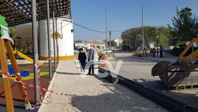 plaza de la estación las navas