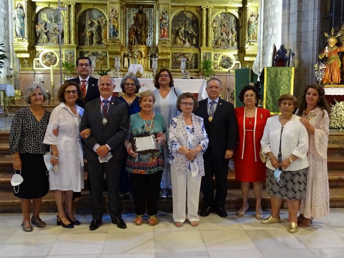 placa honor archicofradia virgen