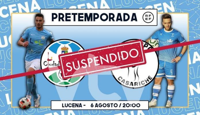 partido suspendido lucena