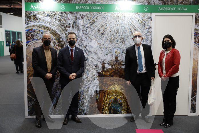 Juan Pérez y Teresa Alonso en la presentación de la candidatura a Itinerario Europeo Cultural