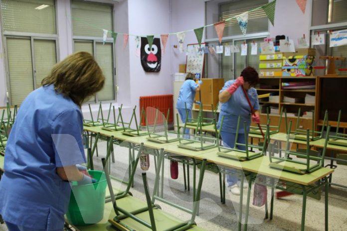 limpieza colegios