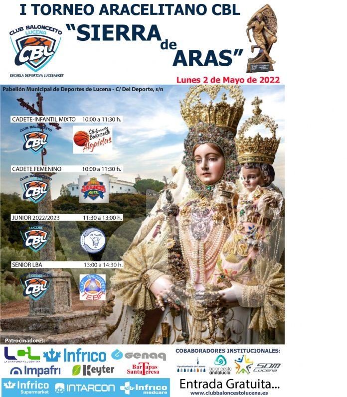 Cartel baloncesto fiestas