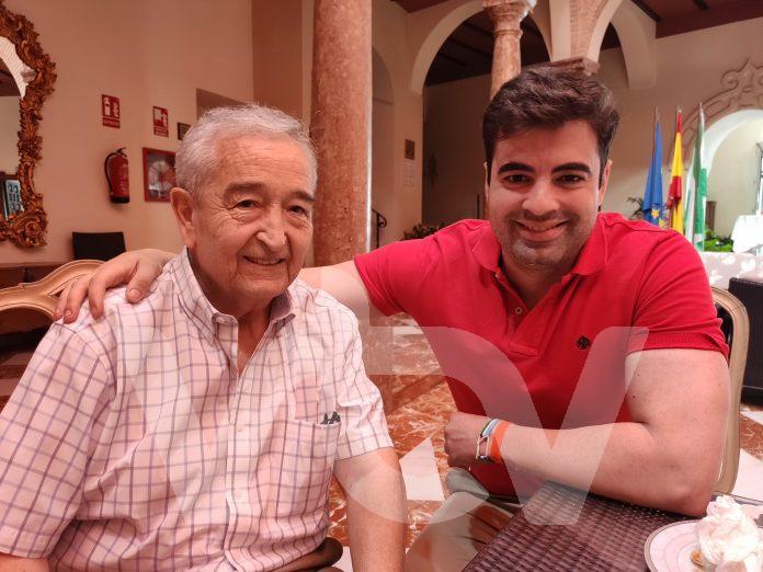 Jesús López con Juan Parejo