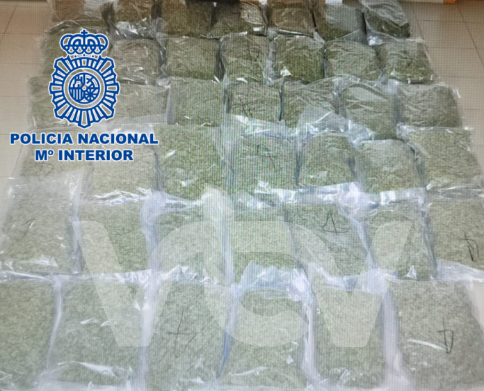 marihuana maletero