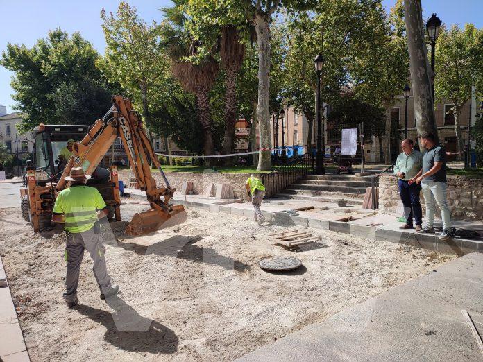 Obras del Coso paso peatones