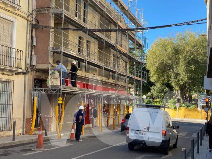 obras calle el peso santander