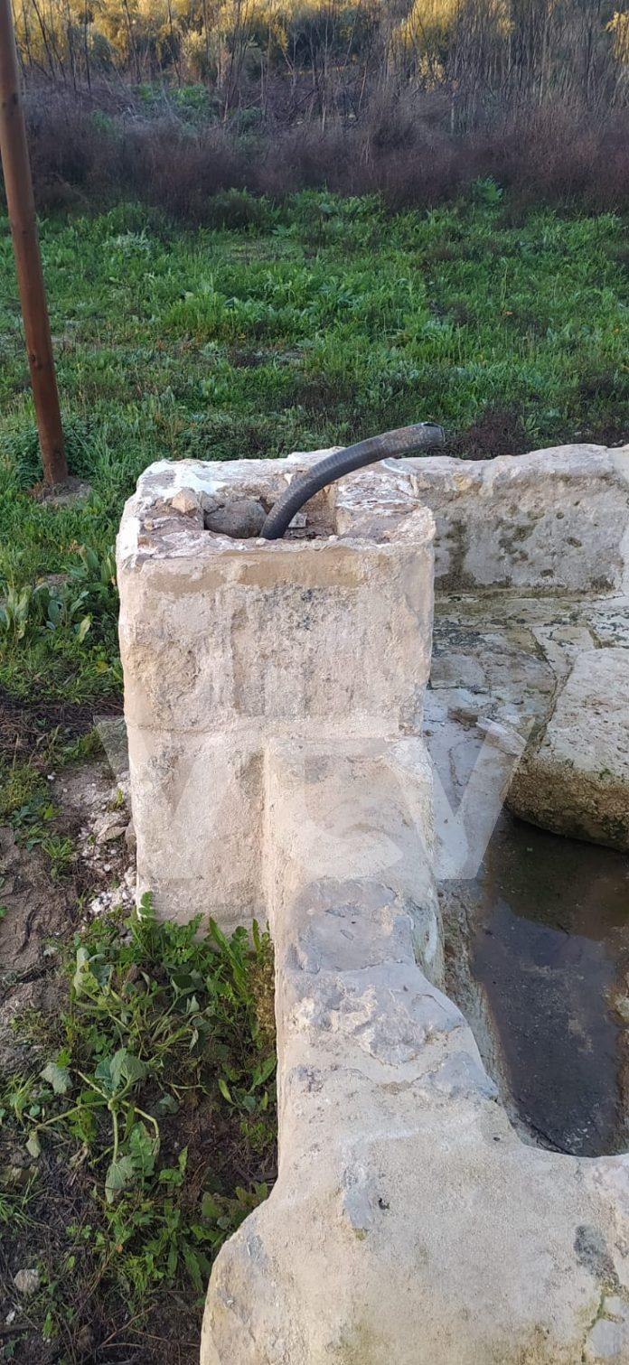 estado actual pilar de la Fuente del Cortijo Grande (1)