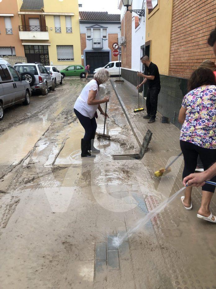calle zagrilla inundaciones