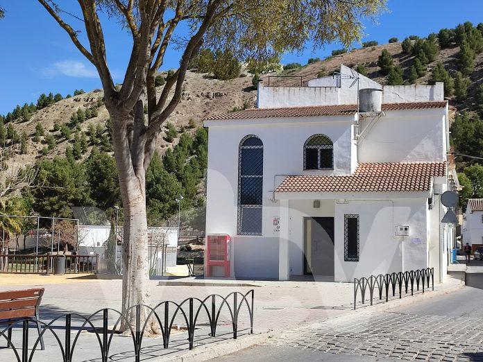 Actual edificio del centro de mayores y biblioteca de Jauja