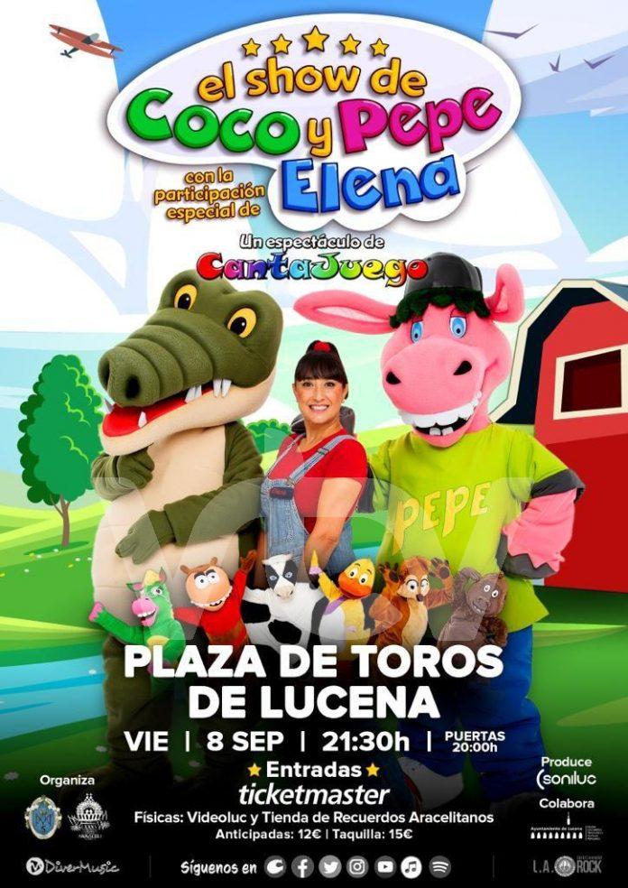 COCO Y PEPE Cantajuego, Show de Coco y Pepe