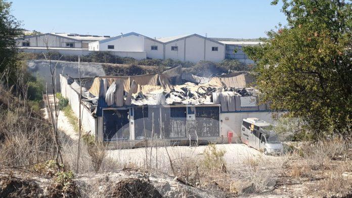 incendio las palomas