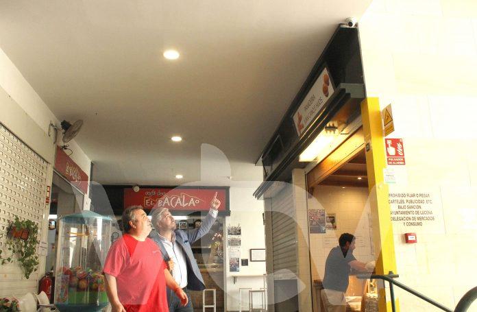 230920 CÁMARAS DE VIGILANCIA PLAZA DE ABASTOS 2 Cámaras vigilancia, Mercado de Abastos