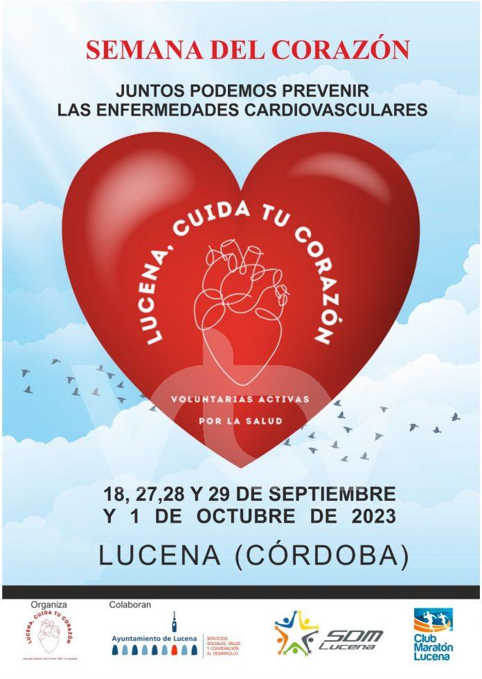 SEMANA DEL CORAZON Corazón. salud, Lucena