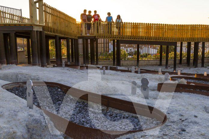 necropolis judia necrópolis, punto información