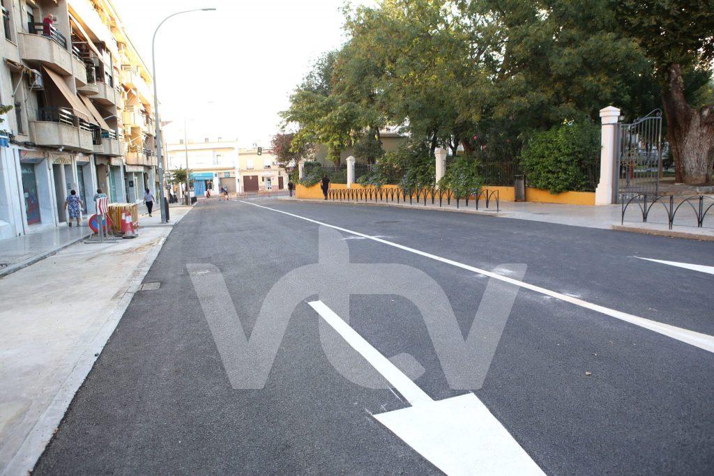 Calle Federico García Lorca, obras