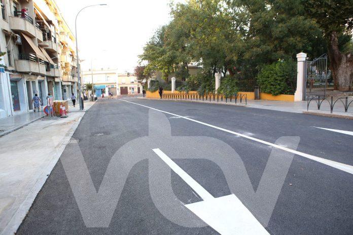 Calle Federico García Lorca, obras