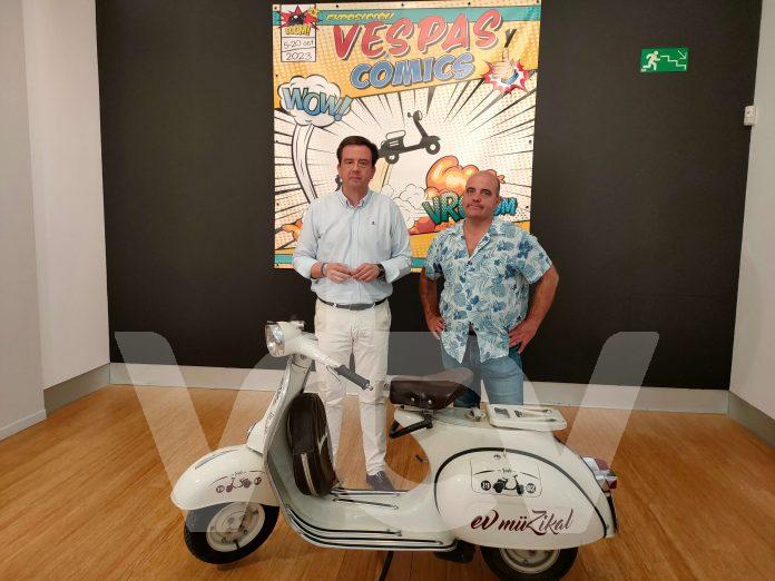 VESPAS Y COMICS Vespa, comics