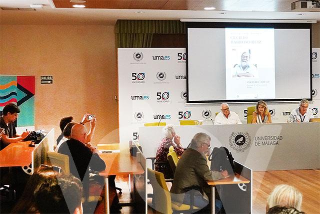 homenajececiliobarroso1w Barroso, Universidad Málaga