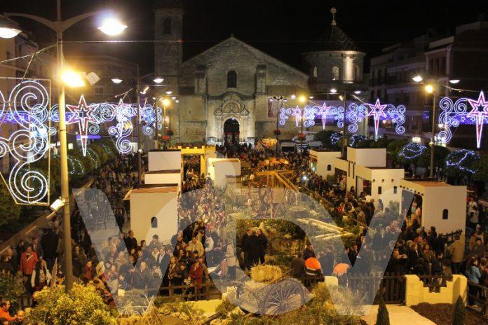 poblado navideño Poblado navideño, coso
