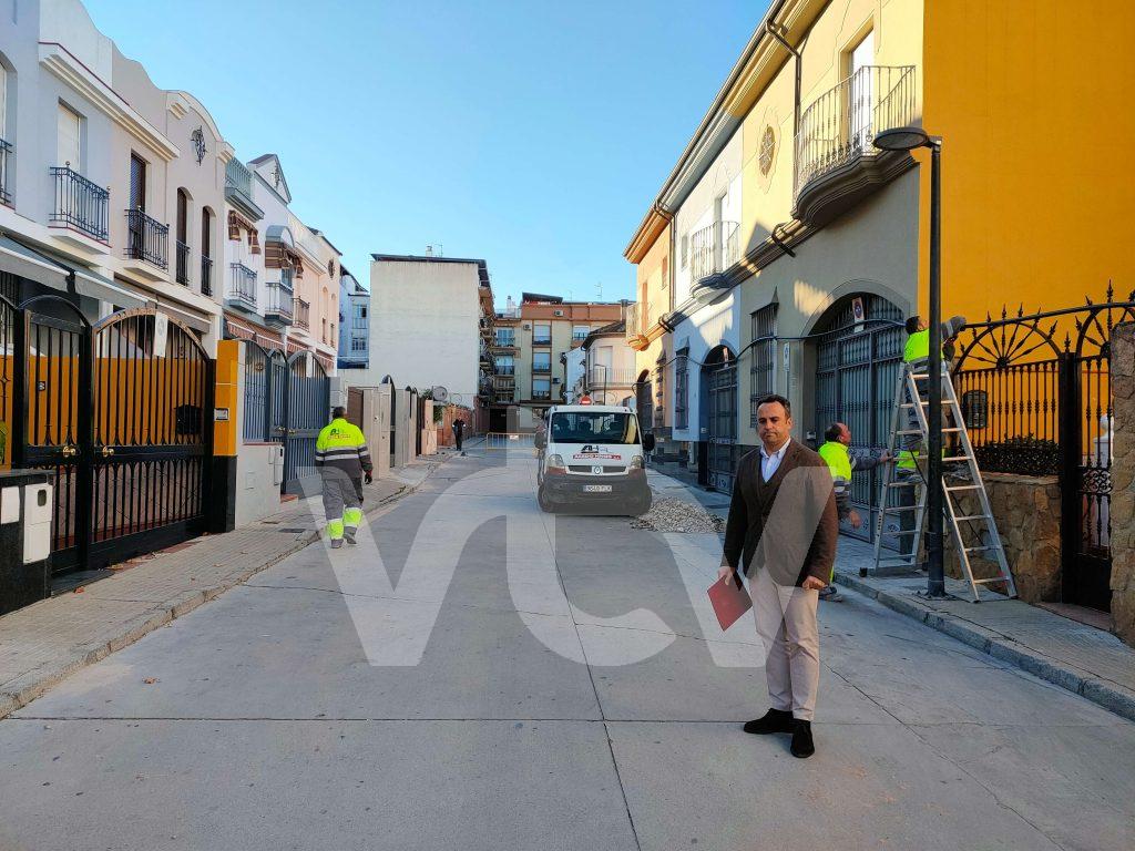 obras, calle río Guadiana