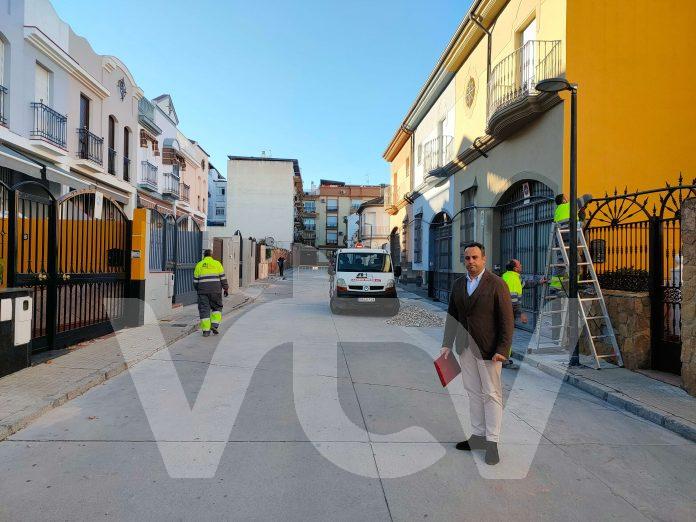 JAVI PINEDA OBRA RIO GUADIANA obras, calle río Guadiana