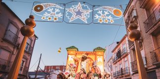 Cabalgata, peña magos