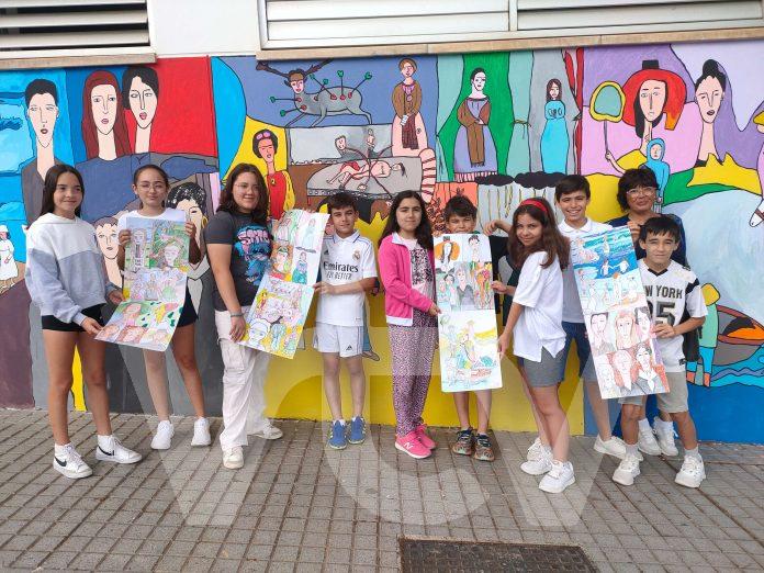 AL YUSSANA MUJER PINTURA Al Yussana, mujer, pintura