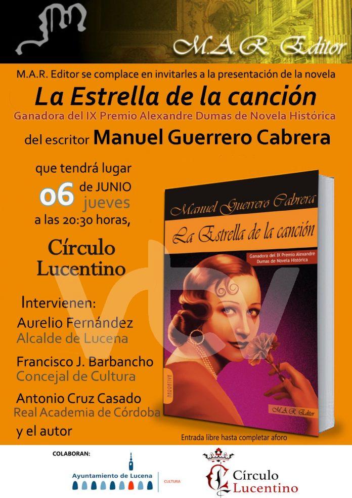 LA ESTRELLA DE LA CANCION LUCENA copia Manuel Guerrero, novela