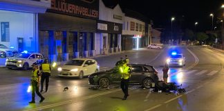 Accidente, Avenida Guardia Civil