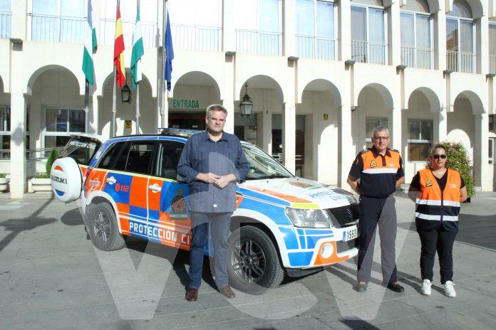 protección civil coche