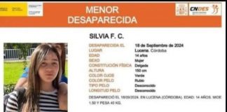 DESPARECIDA, LUCENA