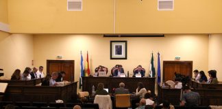 Pleno, aparcamiento, Herce