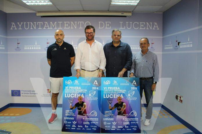 Presentación Circuito Provincial de Pádel Padel Lucena