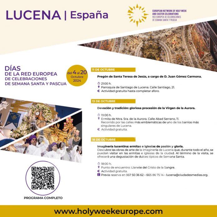 Días de la Red Europea de Celebraciones de Semana Santa y Pascua Red europea Semana Santa